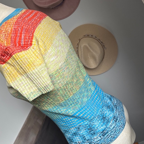 STAUD Multicolor Striped Knit Top - Picture 6 of 7